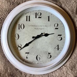 Rustic style clock